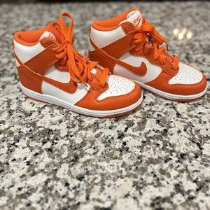 Nike Dunk High Syracuse Sneakers-Size 1-Brand New